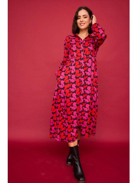   Vestido Largo Cascada Ardilla de la marca smile [1]