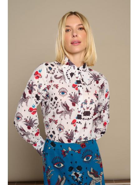 WHITE MYTHO TOP DE LA MARCA MINUETO