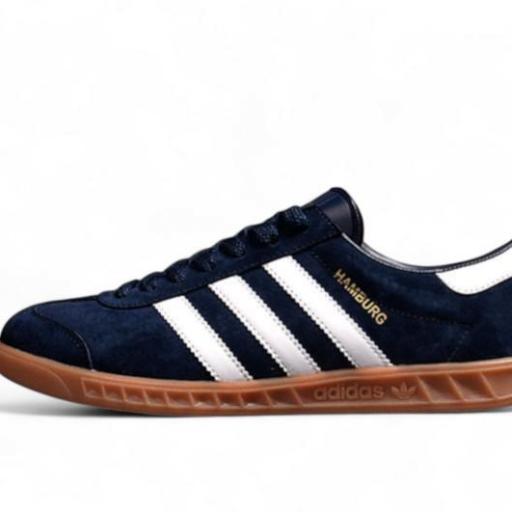 Adidas Hamburg Navy White Gum [0]