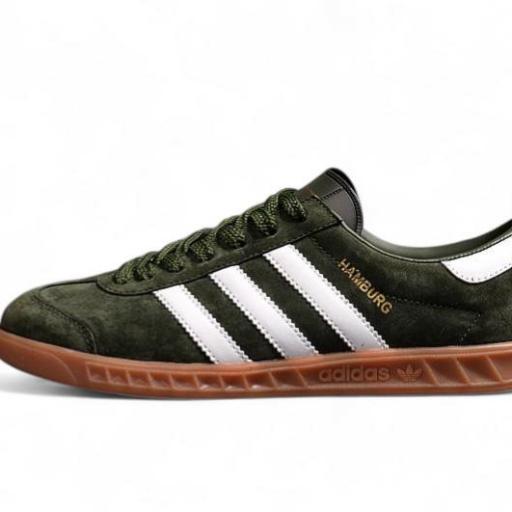 Adidas Hamburg Green White Gum