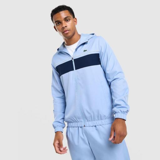 Lacoste Colour Block Hooded Tracksuit [1]