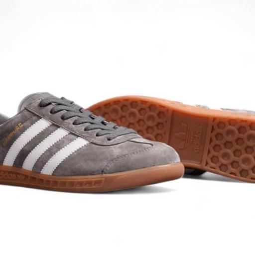 Adidas Hamburg Grey White Gum [2]