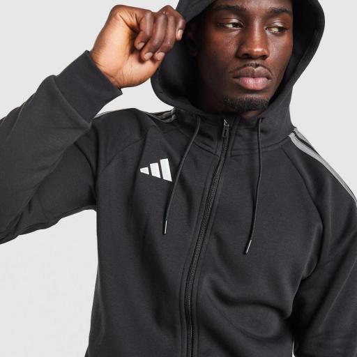 Sudadera con Capucha adidas Tiro Essentials 3-Stripes Full Zip [2]