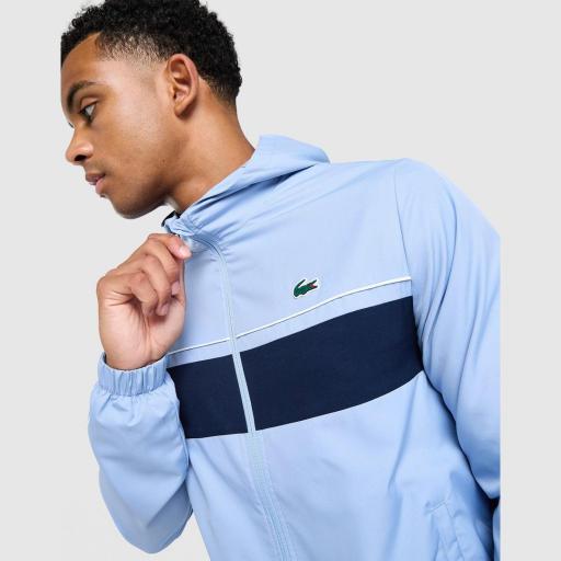 Lacoste Colour Block Hooded Tracksuit [2]