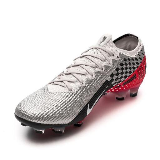 Bota Nike Mercurial Vapor 13 Elite NJR FG “Chrome Red Orbit” [3]