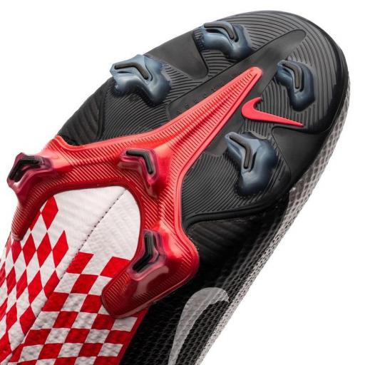 Bota Nike Mercurial Vapor 13 Elite NJR FG “Chrome Red Orbit” [5]
