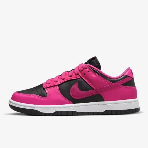 Nike Dunk Low "Fierce Pink Black"