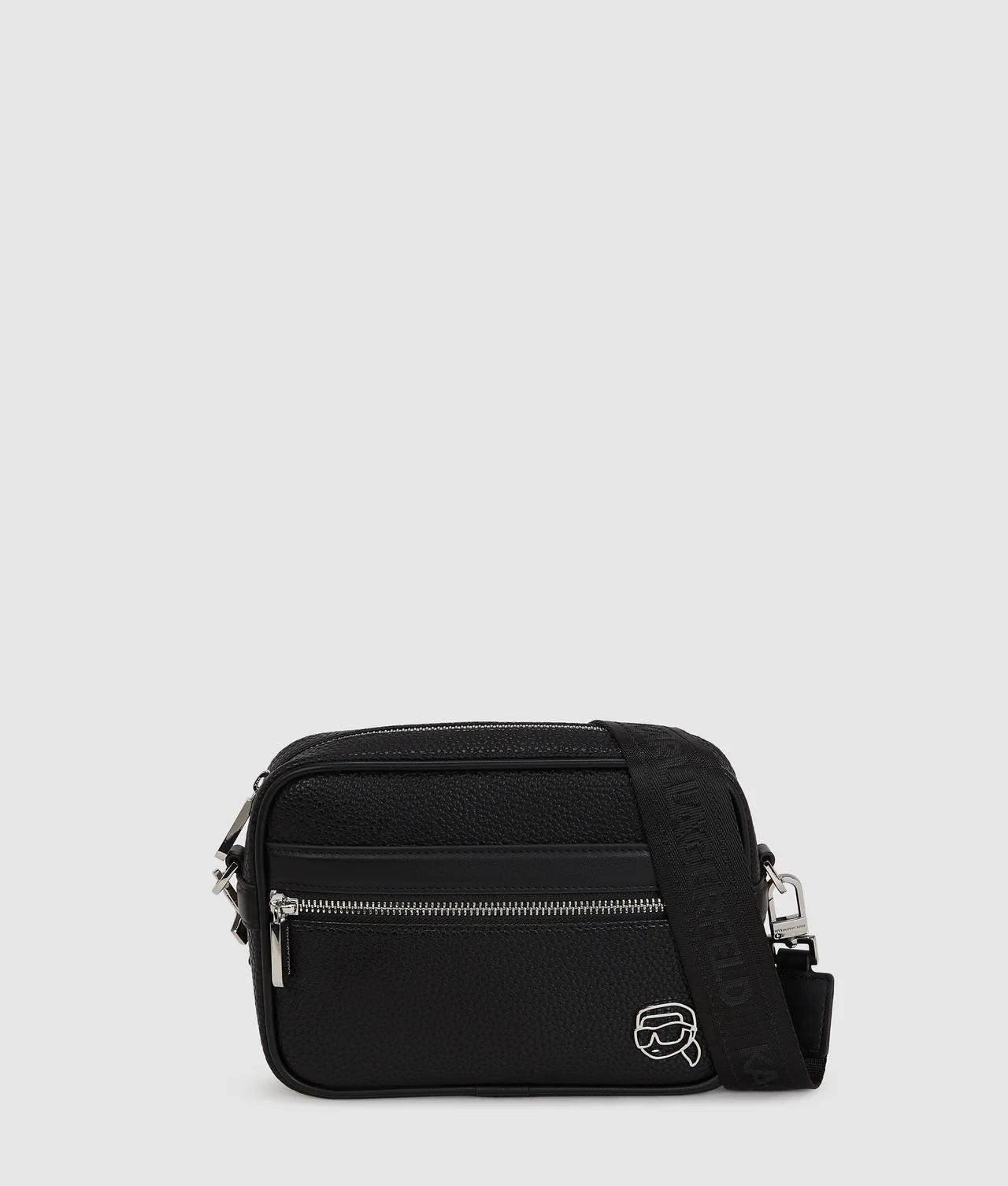 Bolso Bandolera Karl Lagerfeld Ikon Negro