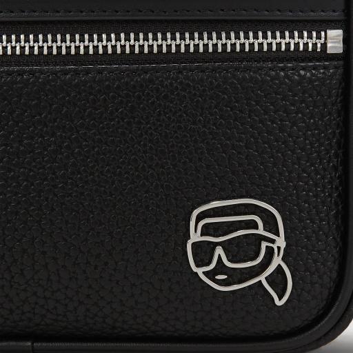 Bolso Bandolera Karl Lagerfeld Ikon Negro [1]