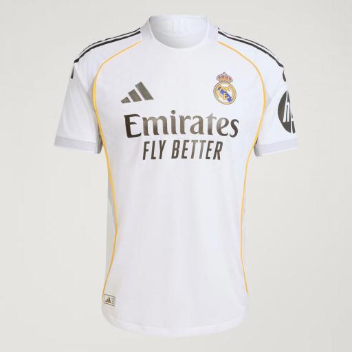 Camiseta Primera equipación Real Madrid Authentic 25/26