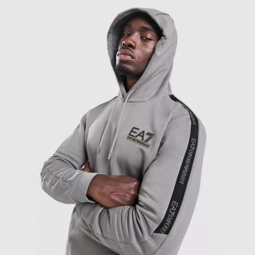 Sudadera con Capucha EA7 Emporio Armani Tape Logo [0]