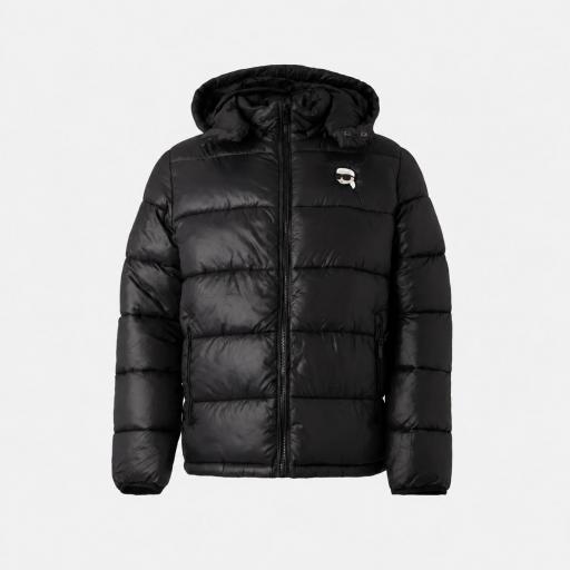 Chaqueta Acolchada con Capucha Karl Lagerfeld [7]