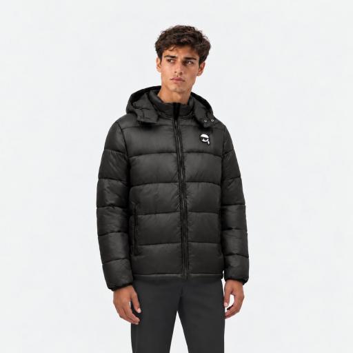Chaqueta Acolchada con Capucha Karl Lagerfeld