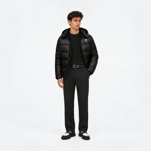 Chaqueta Acolchada con Capucha Karl Lagerfeld [2]