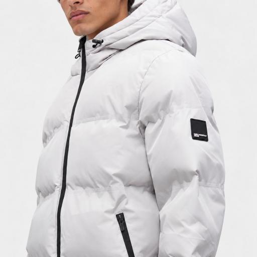 Chaqueta Acolchada con Capucha Karl Lagerfeld Jeans Logo Puffer [5]