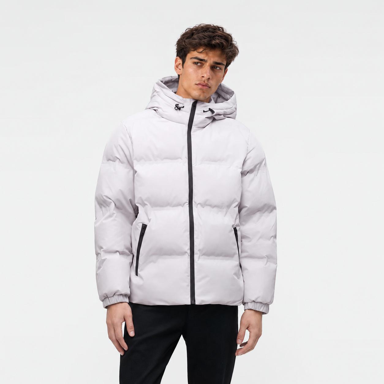 Chaqueta Acolchada con Capucha Karl Lagerfeld Jeans Logo Puffer