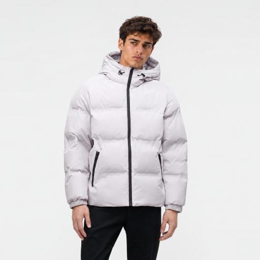 Chaqueta Acolchada con Capucha Karl Lagerfeld Jeans Logo Puffer
