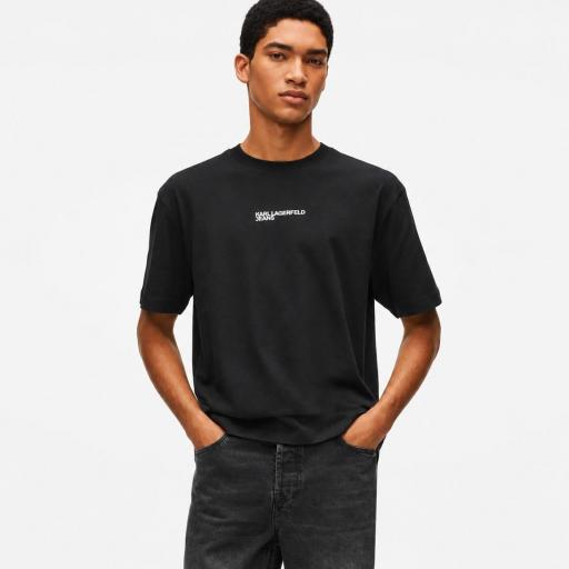 Camiseta Karl Lagerfeld Logo Frame [1]