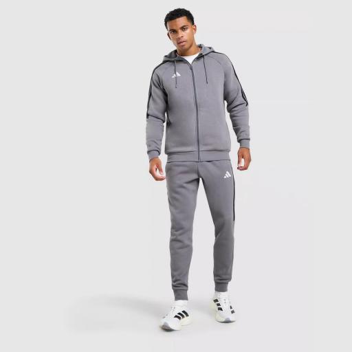 Sudadera con Capucha adidas Tiro Essentials 3-Stripes Full Zip [1]