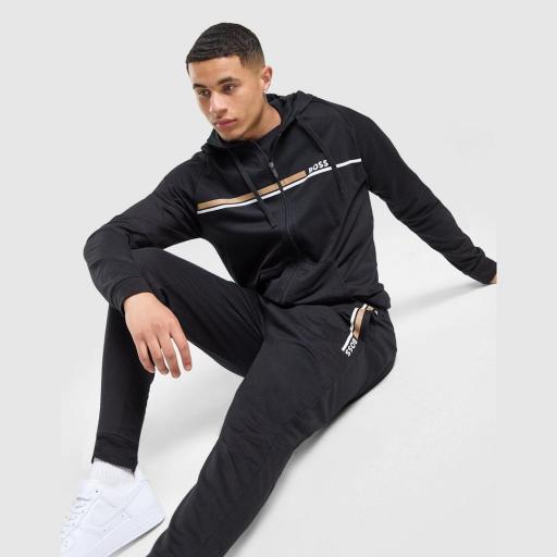 Sudadera con capucha BOSS Authentic Zip completa auténtica [1]