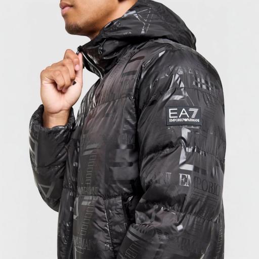 EA7 Emporio Armani Chaqueta Padded All Over Print [3]