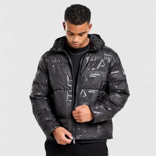 EA7 Emporio Armani Chaqueta Padded All Over Print [1]