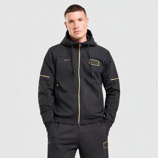 Sudadera EA7 Emporio Armani Natural VENTUS7 Full Zip [0]