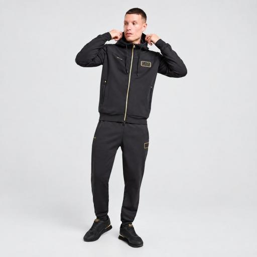 Sudadera EA7 Emporio Armani Natural VENTUS7 Full Zip [1]