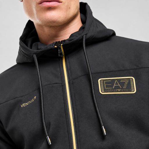 Sudadera EA7 Emporio Armani Natural VENTUS7 Full Zip [2]