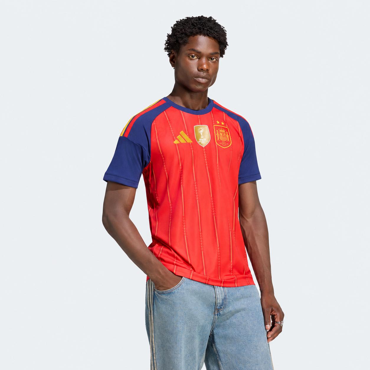 Camiseta Adidas España Primera Equipación 2 estrellas 2026