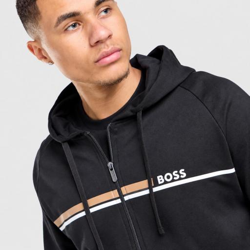 Sudadera con capucha BOSS Authentic Zip completa auténtica [4]