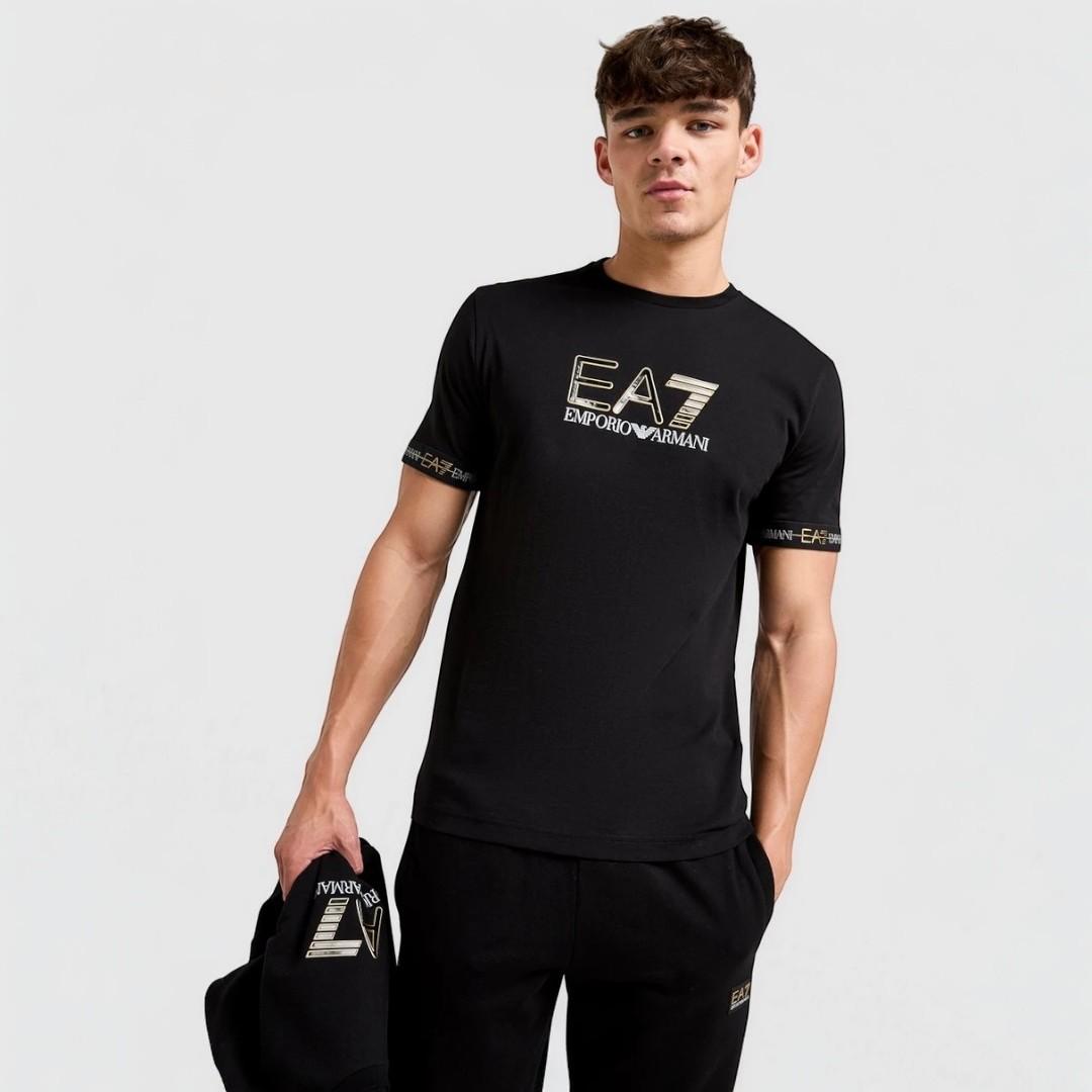 EA7 Emporio Armani Camiseta Tape Large Logo