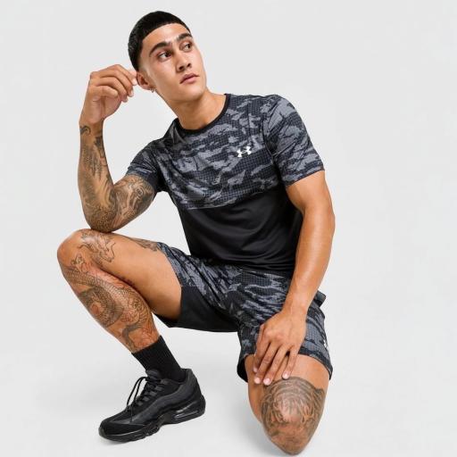 Under Armour Camiseta Camo HeatGear