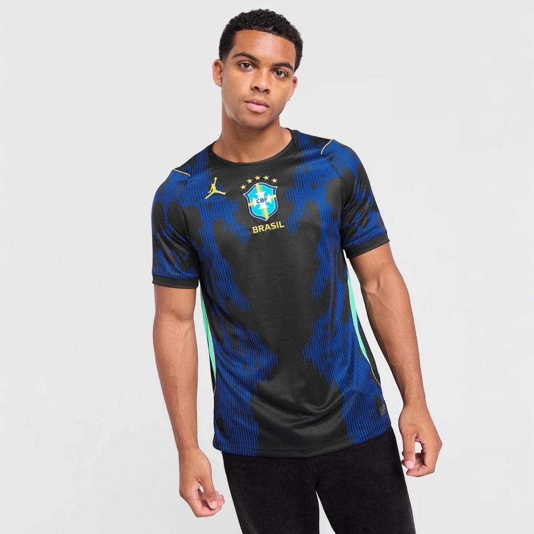 Camiseta Jordan Brasil Segunda Equipación Mundial 2026