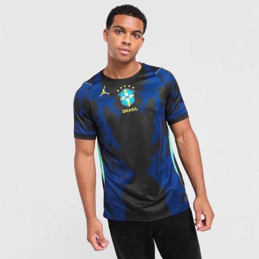 Camiseta Jordan Brasil Segunda Equipación Mundial 2026