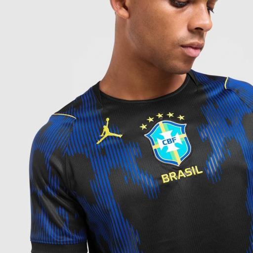 Camiseta Jordan Brasil Segunda Equipación Mundial 2026 [1]