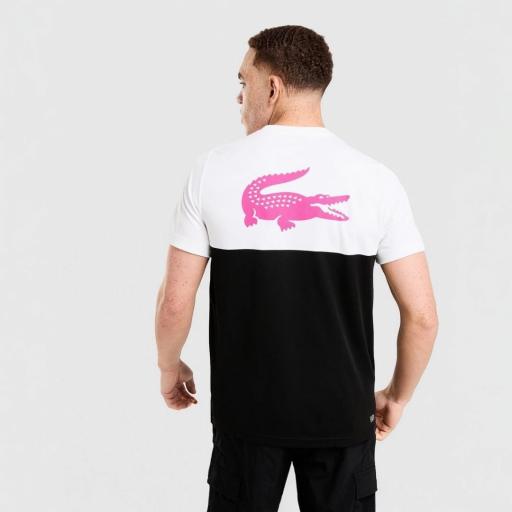 Lacoste Camiseta Croc Colour Block Tape [4]