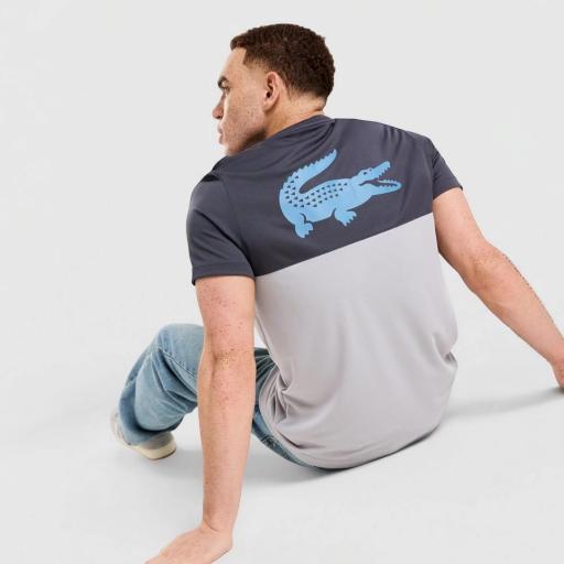 Lacoste Camiseta Croc Colour Block Tape [0]