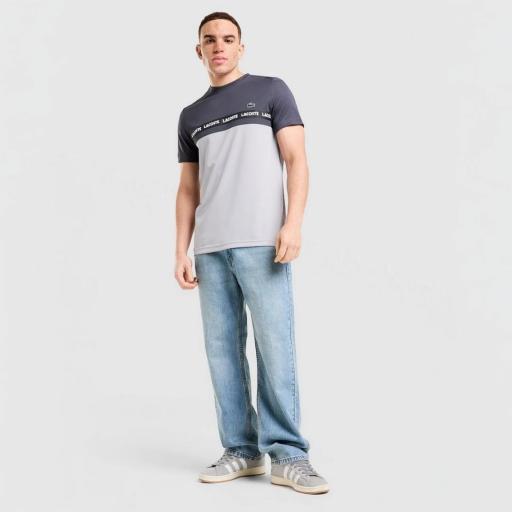 Lacoste Camiseta Croc Colour Block Tape [1]