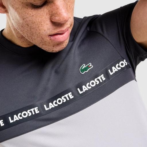 Lacoste Camiseta Croc Colour Block Tape [3]