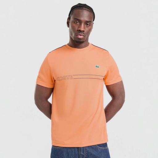 Lacoste Camiseta Wordmark [1]