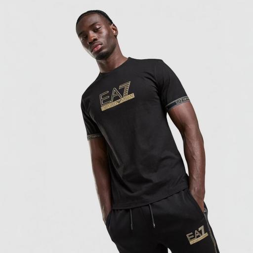 EA7 Emporio Armani Camiseta Large Logo Tape [2]