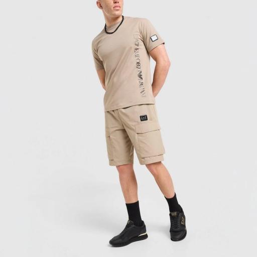 EA7 Emporio Armani Camiseta Badge Vertical [3]