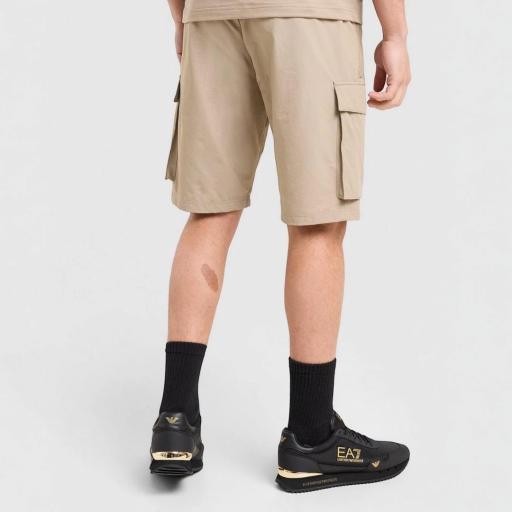 EA7 Emporio Armani pantalón corto Cargo Badge Woven [3]