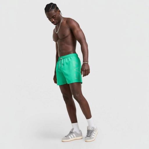 EA7 Emporio Armani Side Logo Swim Shorts