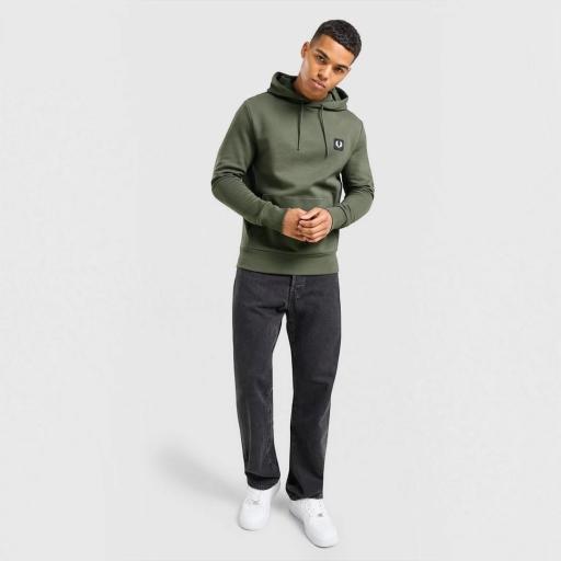 Fred Perry Pique Badge Hoodie [1]