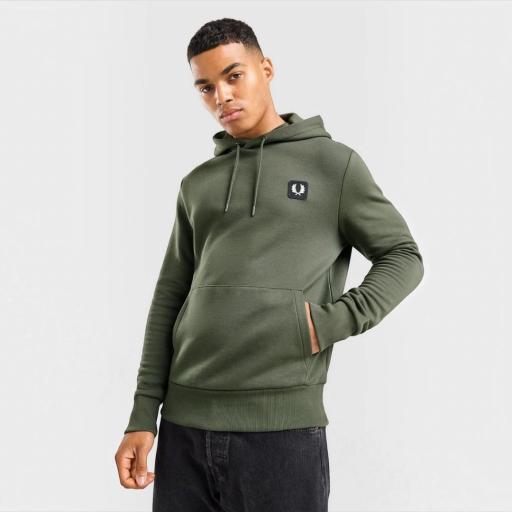 Fred Perry Pique Badge Hoodie [2]