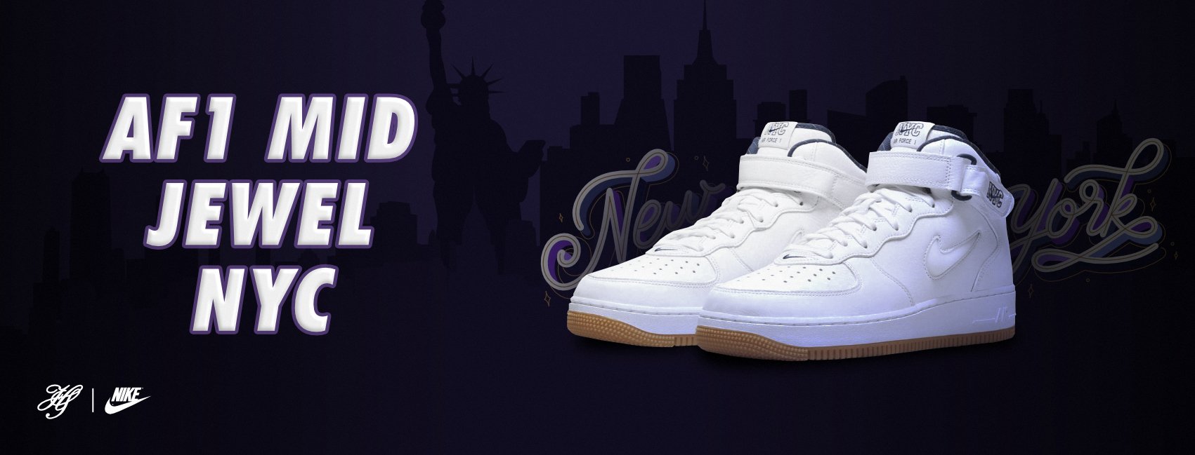 NIKE AIR FORCE 1 MID JEWEL 