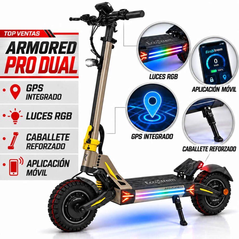 Ecoxtrem Armored PRO Dual 24 Ah – DGT Homologado 2027