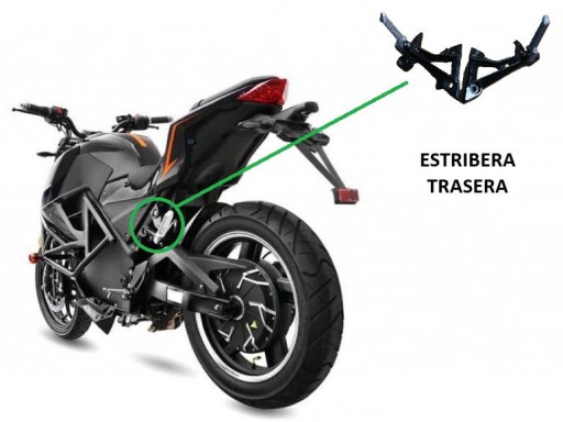 Estriberas traseras  [0]